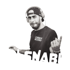 Pelti Auki -festivaalikiertueen DJ Snabu