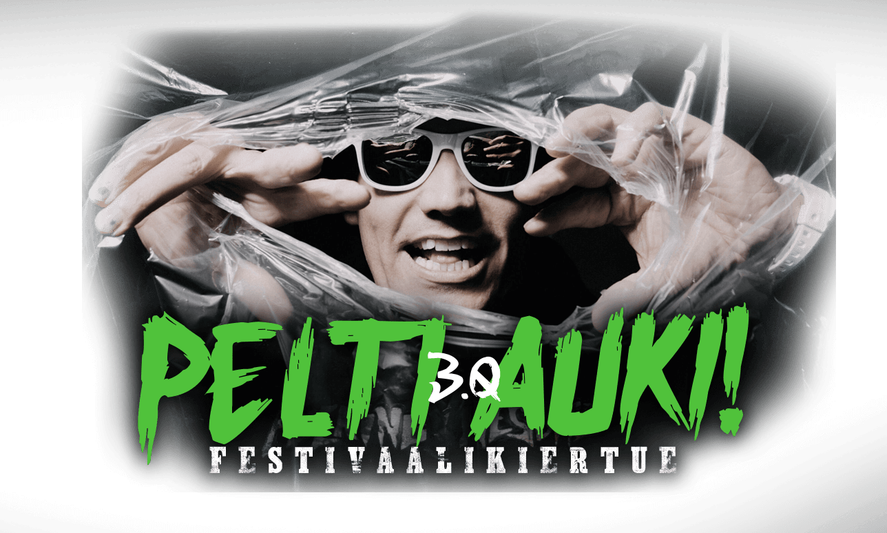 Pelti Auki -festivaalikiertueen esiintyjät Petri Nygård, Erika Vikman, Pandora, Pasi ja Anssi, Movetron, Waldo's People ja Faija